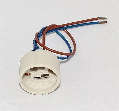 SOCKET PARA FOCO GU10 120 V TEFLON