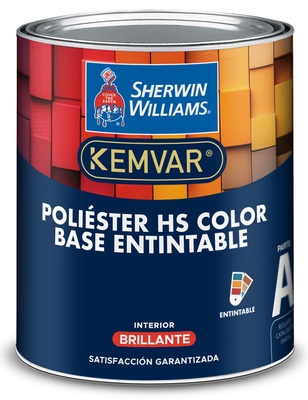 PINTURA ACABADO POLIESTER USO MADERA INTERIOR NEGRO MATE