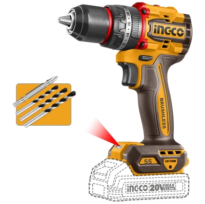 TALADRO PERCUTOR INALAMBRICO 12.7 mm (1/2 in) 20 V 55 N.m