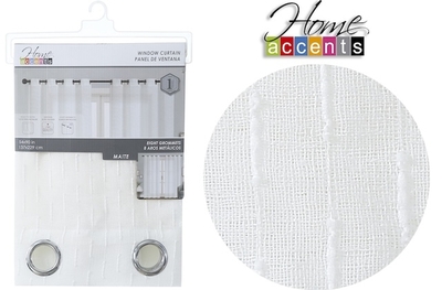 CORTINA LINER PARA SALA 137 cm x 229 cm POLIESTER BEIGE MAITE