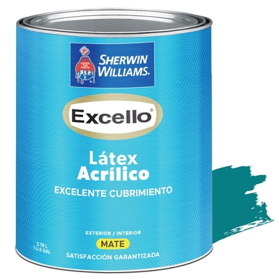 PINTURA LATEX PARA USO EXTERIOR / INTERIOR AQUA REFRESCANTE EXCELLO LATEX
