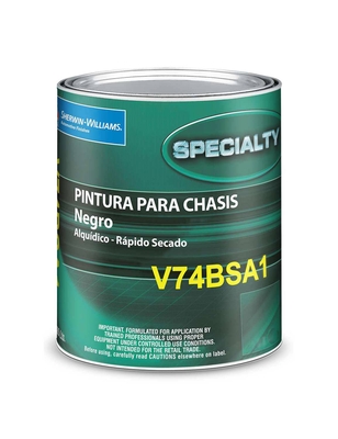 PINTURA BASE ALQUIDICO PARA CHASIS NEGRO SPECIALTY