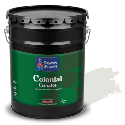 PINTURA ESMALTE PARA USO EXTERIOR / INTERIOR BLANCO BRILLANTE COLONIAL ESMALTE