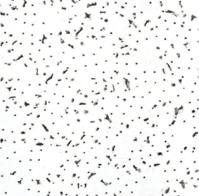 LOSETA PARA CIELO FALSO FIBRA MINERAL BAROQUE 15.88 mm x 0.61 m x 0.61 m (5/8 in x 2 ft x 2 ft)