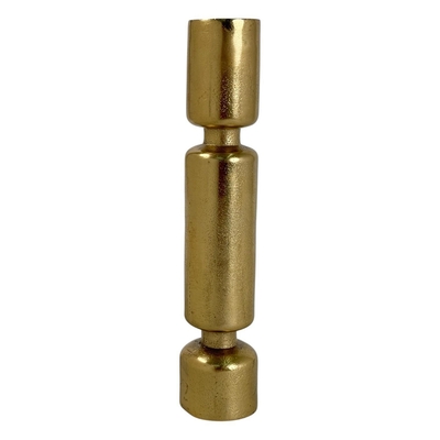 PORTAVELA 26 cm x 5.5 cm x 5.5 cm ALUMINIO DORADO