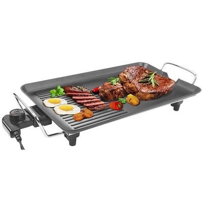 PARRILLA ELECTRICA 1 500 W METAL NEGRO RECTANGULAR 48 cm x 27 cm