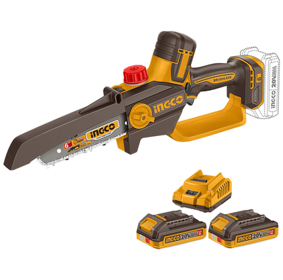 MOTOSIERRA INALAMBRICA 15.24 cm 20 V INCLUYE BATERIA Y CARGADOR