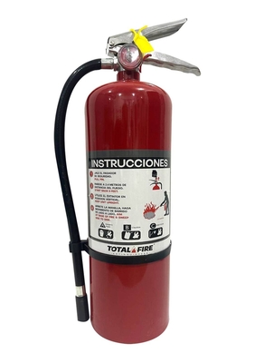 EXTINTOR DE FUEGO ABC RECARGABLE INDUSTRIAL 4.54 kg (10 lb) PQS