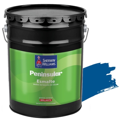 PINTURA ESMALTE PARA USO EXTERIOR / INTERIOR AZUL BRILLANTE PENINSULAR ESMALTE