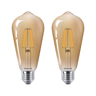 FOCO LED FILAMENTO ROSCA E27 4 W 400 lm LUZ CALIDA