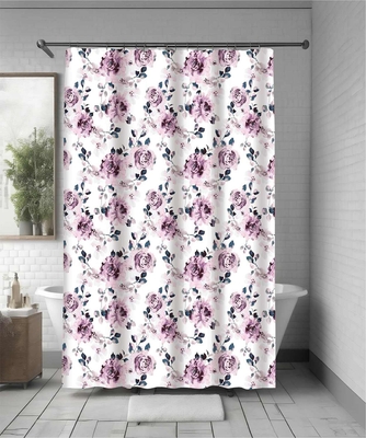 CORTINA MAS LINER PARA BAÑO 177.8 cm x 182.88 cm (70 in x 72 in) POLIESTER/PEVA MULTICOLOR FLORAL BLOSSOM