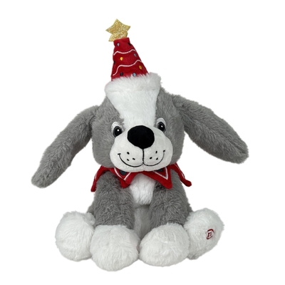 MUÑECO ANIMADO PERRO MUSICAL 30 cm x 16 cm UTILIZA BATERIAS