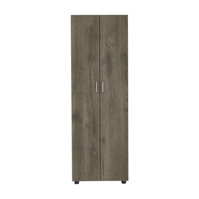 ARMARIO 180 cm x 60 cm x 48.5 cm AGLOMERADO RECUBIERTO EN MELAMINA BELLOTA AURORA 2 PUERTAS