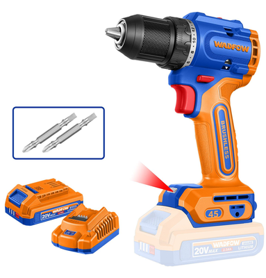 TALADRO ROTATIVO INALAMBRICO 20 V 2.0 Ah 45 N.m