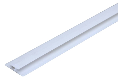 UNION PLASTICO PARA LOSETA 5.95 m BLANCO PVC
