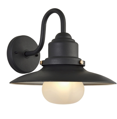 LAMPARA FAROL PARED EXTERIOR LED 5 W 210 lm NEGRO IP44