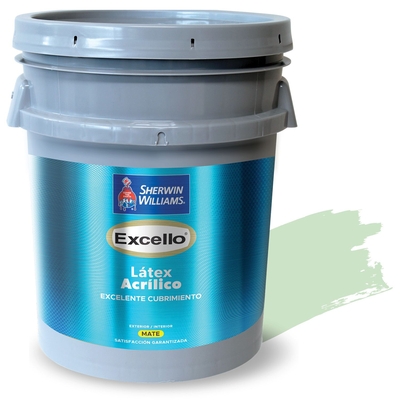 PINTURA LATEX PARA USO EXTERIOR / INTERIOR VERDE ALEGRE EXCELLO LATEX