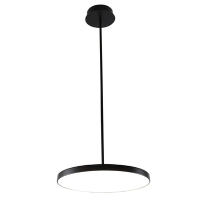 LAMPARA PENDANT LED 83 W LUZ CALIDA - NEUTRA - FRIA ACABADO NEGRO