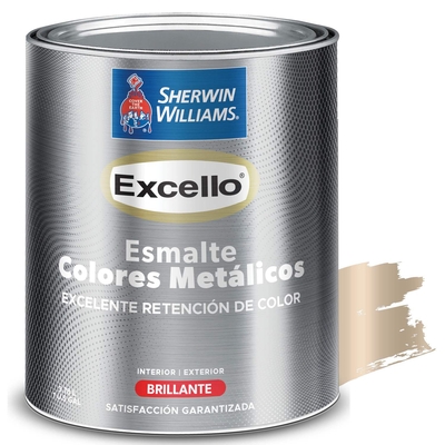 PINTURA ESMALTE PARA USO EXTERIOR / INTERIOR COBRE METALIZADO EXCELLO ESMALTE