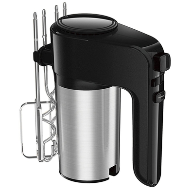 BATIDORA ELECTRICA DE MANO 250 W ACERO INOXIDABLE NEGRO-CROMADO