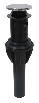 DESAGUE PARA LAVABO 31.8 mm (1 1/4 in) PLASTICO PUSH CON REBALSE