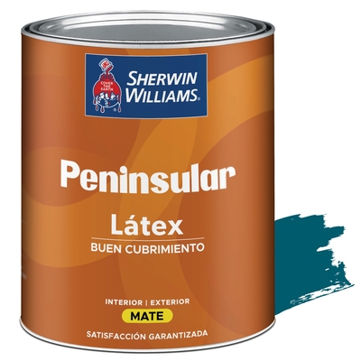 PINTURA LATEX PARA USO EXTERIOR / INTERIOR OLA DE MAR PENINSULAR LATEX MATE