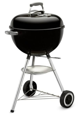 BARBACOA CARBON 46.99 cm METAL NEGRO CON RODOS