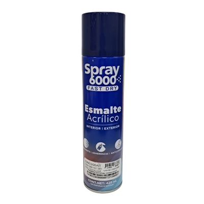 PINTURA SPRAY ESMALTE ACRILICO 6000 FAST DRY AZUL TRAFALGAR 425 mL
