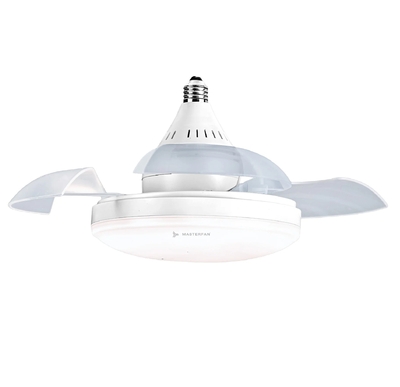 FOCO VENTILADOR LED 18 W ROSCA E27 LUZ CALIDA - NEUTRA - FRÍA MOTOR 10 W