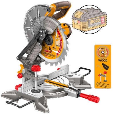 SIERRA INGLETEADORA INALÁMBRICA 210 MM 20V NO INCLUYE BATERIA Y CARGADOR