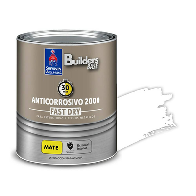 ANTICORROSIVO ALQUIDICO PARA METAL PARA USO EXTERIOR / INTERIOR ESTRUCTURAL 2000 MATE