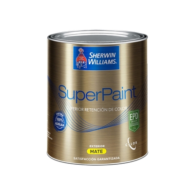PINTURA LATEX PARA USO EXTERIOR BLANCO SUPER PAINT