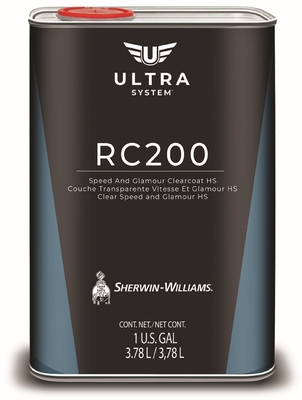 BARNIZ POLIURETANO AUTOMOTRIZ TRANSPARENTE BRILLANTE ULTRA 7000 RC200 SPEED AND GLAMOUR CLEARCOAT