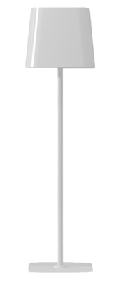 LAMPARA ESCRITORIO LED 5 W LUZ CALIDA - NEUTRA - FRIA TACTIL ACABADO BLANCO RECARGABLE