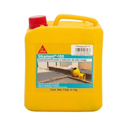 ADITIVO PARA CONCRETO CAFÉ OSCURO SIKAMENT 100 3.78L GALON