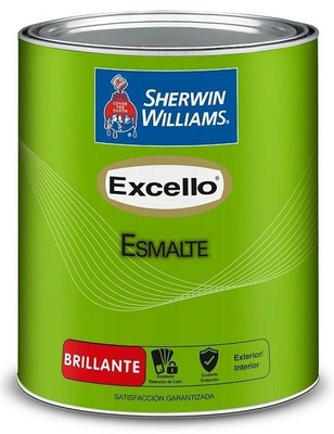 PINTURA ESMALTE PARA USO EXTERIOR / INTERIOR CAFE PROFUNDO BRILLANTE EXCELLO ESMALTE