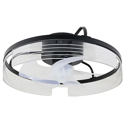 LÁMPARA PLAFON LED 25 W LUZ CALIDA - NEUTRA - FRIA DISEÑO ARO CON VENTILADOR