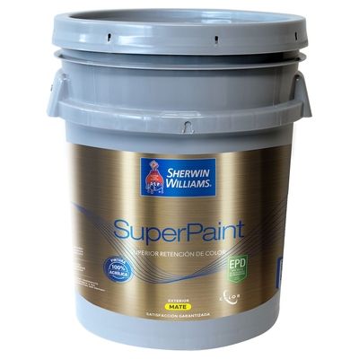 PINTURA LATEX PARA USO EXTERIOR BLANCO SUPER PAINT