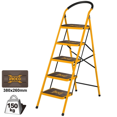 ESCALERA METALICA PLEGABLE 5 NIVELES