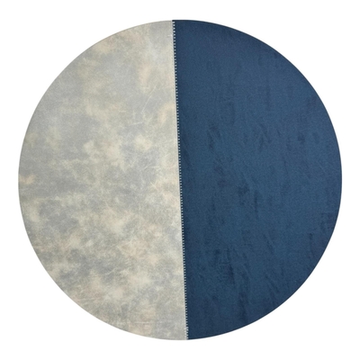 INDIVIDUAL 38 cm REDONDO GRIS-AZUL