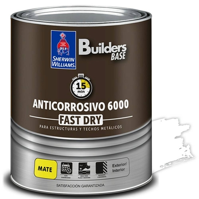 ANTICORROSIVO ALQUIDICO PARA METAL PARA USO EXTERIOR / INTERIOR BLANCO RUSTOP 6000