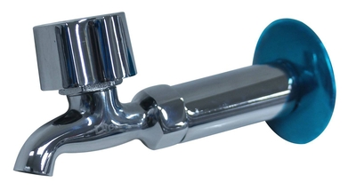 LLAVE PILA 12.7 mm (1/2 in) CROMADO CON NIPLE-CHAPETON