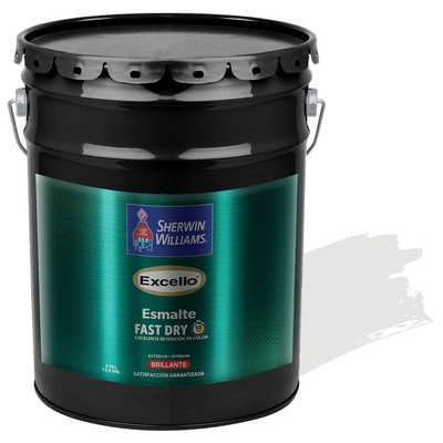 PINTURA ESMALTE PARA USO EXTERIOR / INTERIOR BLANCO BRILLANTE EXCELLO ESMALTE
