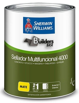 SELLADOR LATEX PARA PAREDES Y BLOQUES DE CONCRETO BLANCO MULTIFUNCIONAL 4000