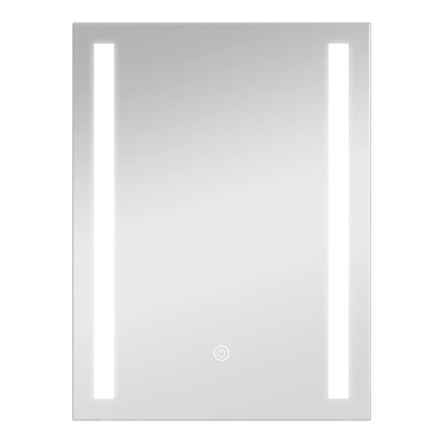 ESPEJO PARA BAÑO CON LUZ LED DE 60 cm x 80 cm RECTANGULAR