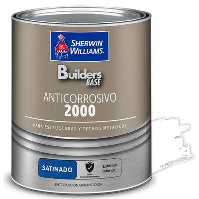 ANTICORROSIVO ALQUIDICO PARA METAL PARA USO EXTERIOR / INTERIOR SATINADO ESTRUCTURAL 2000