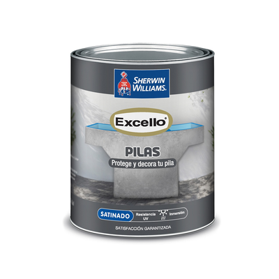 PINTURA CAUCHO CLORADO PARA PILA SATINADO EXCELLO