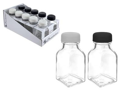 SALERO Y PIMENTERO 100 mL VIDRIO TRANSPARENTE