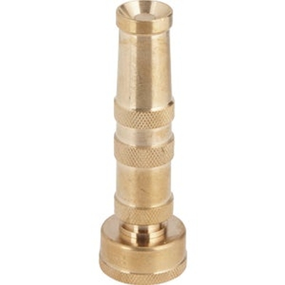 PITON RECTO PARA MANGUERA 10.16 cm LATON