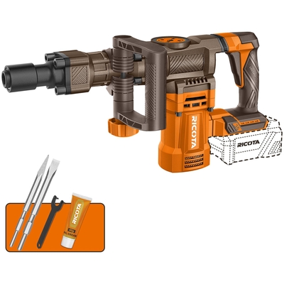 DEMOLEDOR INALAMBRICO SDS HEX 35 mm 25 V 16 J NO INCLUYE BATERIA Y CARGADOR